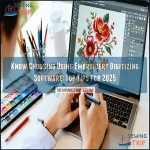 know choosing using embroidery digitizing software