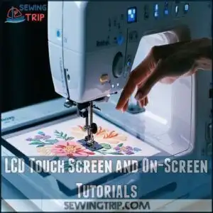 LCD Touch Screen and On-Screen Tutorials