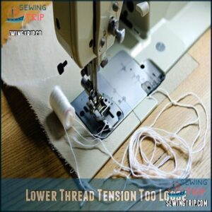 Lower Thread Tension Too Loose