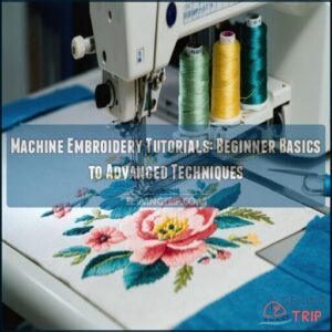 machine embroidery tutorials