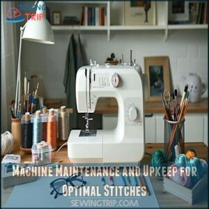 Machine Maintenance and Upkeep for Optimal Stitches