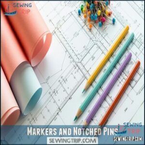 Markers and Notched Pins Markers and Notched Pins
