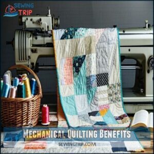 Mechanical Quilting Benefits