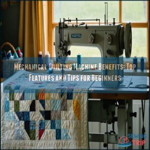 mechanical quilting machine benefits