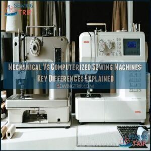 Mechanical Vs Computerized Sewing Machines: Key Differences Explained 4 mechanical vs computerized sewing machines what is the difference