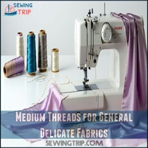 Medium Threads for General Delicate Fabrics