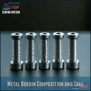 Metal Bobbin Composition and Care Metal Bobbin Composition and Care