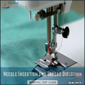 Needle Insertion and Thread Direction