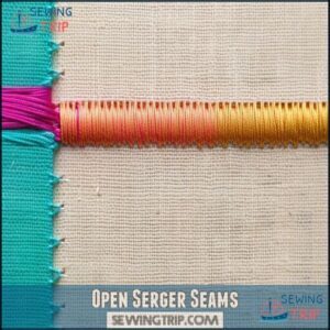 Open Serger Seams