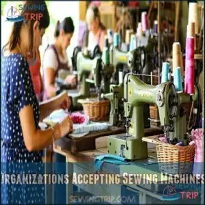 Organizations Accepting Sewing Machines