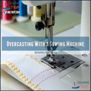 Overcasting With a Sewing Machine