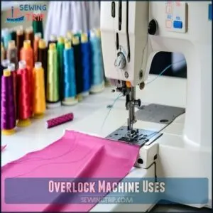 Overlock Machine Uses