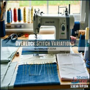 Overlock Stitch Variations