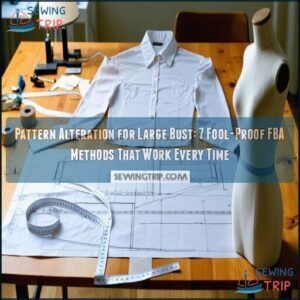 pattern alteration for large bust