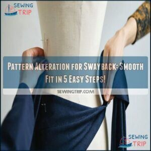 Pattern Alteration for Swayback: Smooth Fit in 5 Easy Steps! 3 pattern alteration for swayback