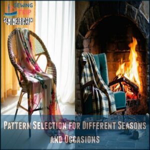 Pattern Selection for Different Seasons and Occasions