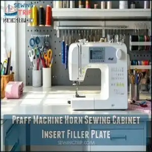 Pfaff Machine Horn Sewing Cabinet Insert Filler Plate