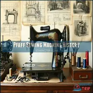 Pfaff Sewing Machine History