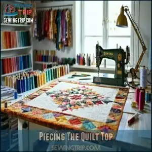 Piecing The Quilt Top