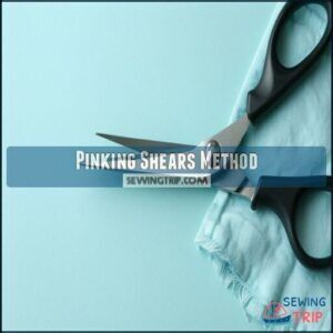 Pinking Shears Method Pinking Shears Method