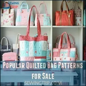 Popular Quilted Bag Patterns for Sale