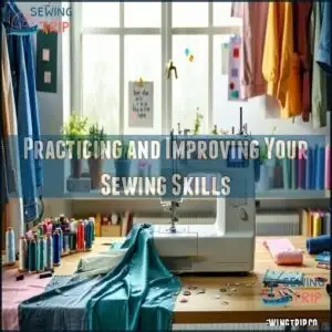 Practicing and Improving Your Sewing Skills