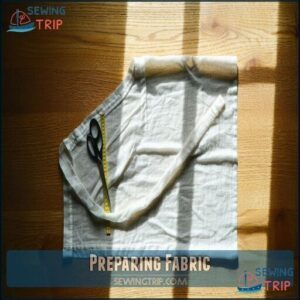 Preparing Fabric