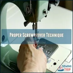 Proper Screwdriver Technique