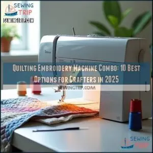 quilting embroidery machine combo