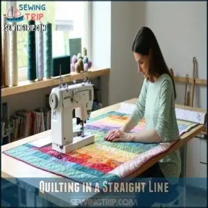 Quilting in a Straight Line