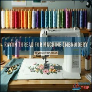 Rayon Thread for Machine Embroidery