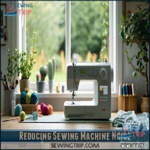 Reducing Sewing Machine Noise