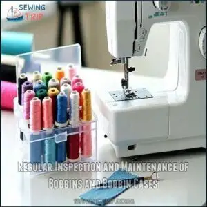 Regular Inspection and Maintenance of Bobbins and Bobbin Cases Regular Inspection and Maintenance of Bobbins and Bobbin Cases