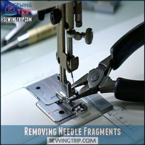 Removing Needle Fragments Removing Needle Fragments
