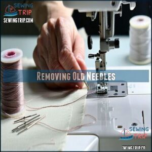 Removing Old Needles