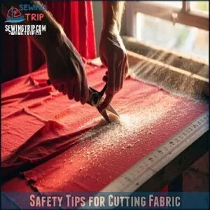 Safety Tips for Cutting Fabric Safety Tips for Cutting Fabric