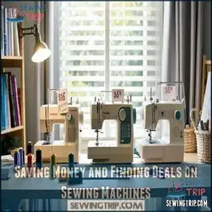 Saving Money and Finding Deals on Sewing Machines