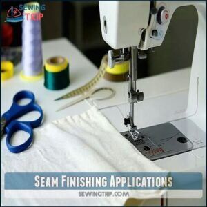 Seam Finishing Applications Seam Finishing Applications