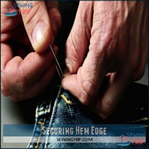 Securing Hem Edge