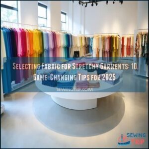 selecting fabric for stretchy garments