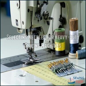 Selecting Needles for Heavy-duty Sewing Machines