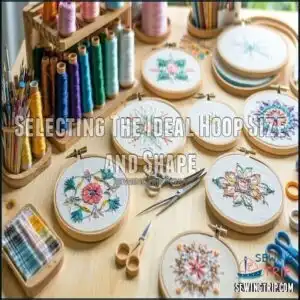 Selecting The Ideal Hoop Size and Shape