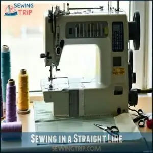 Sewing in a Straight Line