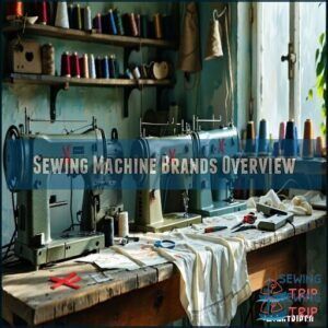 Sewing Machine Brands Overview Sewing Machine Brands Overview