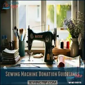 Sewing Machine Donation Guidelines