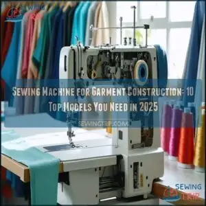 sewing machine for garment construction