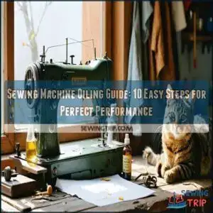sewing machine oiling guide