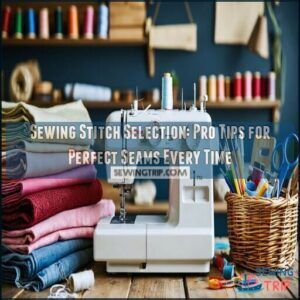 sewing stitch selection tips sewing stitch selection tips