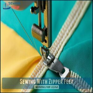 Sewing With Zipper Feet