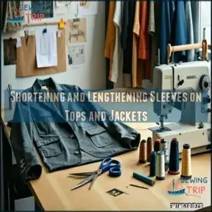 Shortening and Lengthening Sleeves on Tops and Jackets